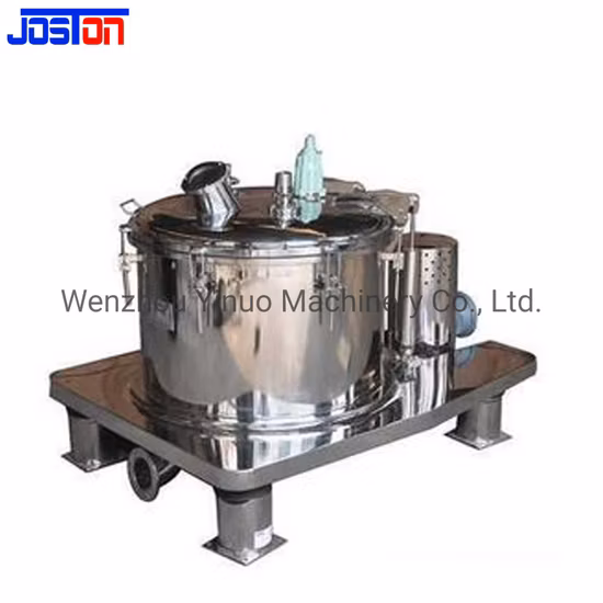 Low Temperature Vacuum Herbal Biomass Oil Extractor Centrifuge Solvent Extraction Machine